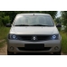 Фары тюнинг Dacia/Renault Logan 2009-2013 черные с BiLed линзами и ангельскими глазками